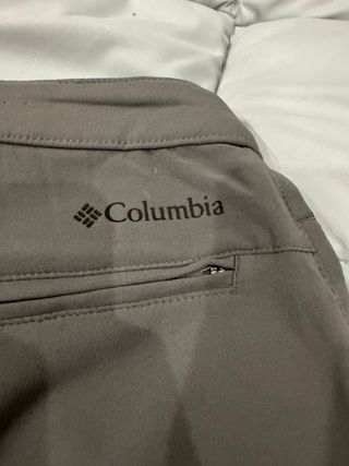 Pantalones Columbia maxtrail II senderismo grises