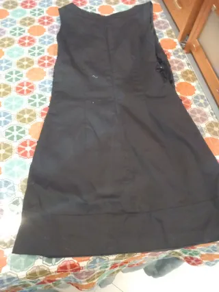 Vestido negro lentejuelas