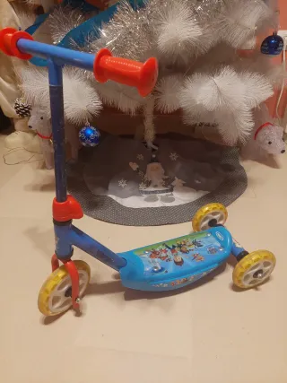 Patinete infantil Paw Patrol 3 ruedas