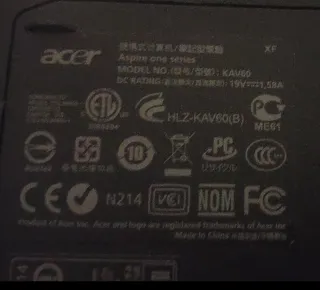 Acer aspire one crombook ordenador.Ideal para rega