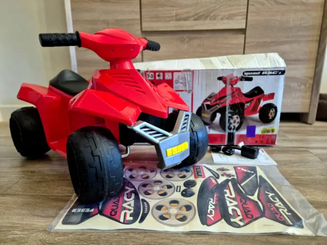 Quad a batería rojo infantil