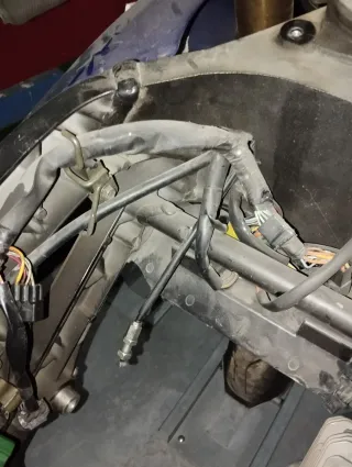 Chasis Suzuki SV 650 y despiece