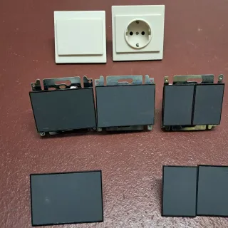 Interruptores y enchufe