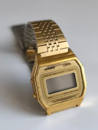 Orologio Casio Vintage Dorato