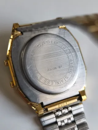 Orologio Casio Vintage Dorato