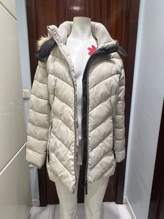 Chaqueta larga plumífero talla XL
