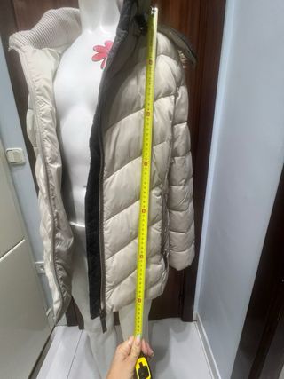 Chaqueta larga plumífero talla XL
