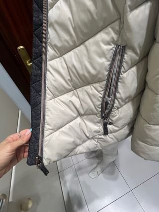 Chaqueta larga plumífero talla XL