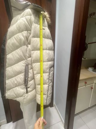 Chaqueta larga plumífero talla XL