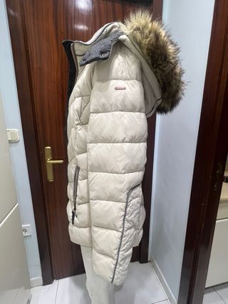 Chaqueta larga plumífero talla XL
