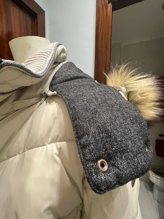 Chaqueta larga plumífero talla XL