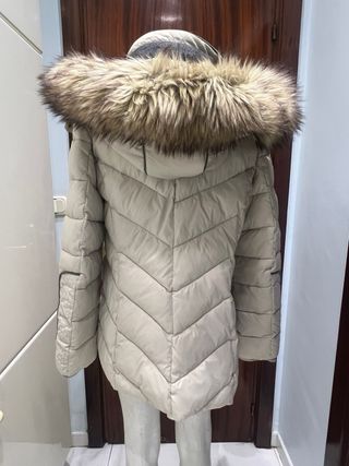 Chaqueta larga plumífero talla XL