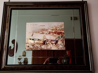 Quadri a rilievo con specchio