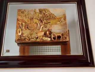 Quadri a rilievo con specchio