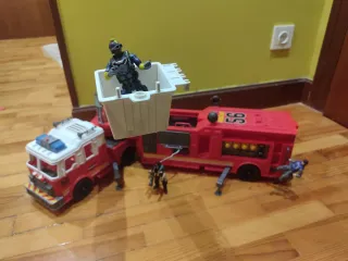 Camión Bomberos Juguete con Figuras