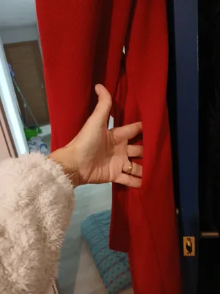 Abrigo marinero rojo T.U. New Collection