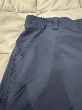 Pantalones de senderismo Columbia azules