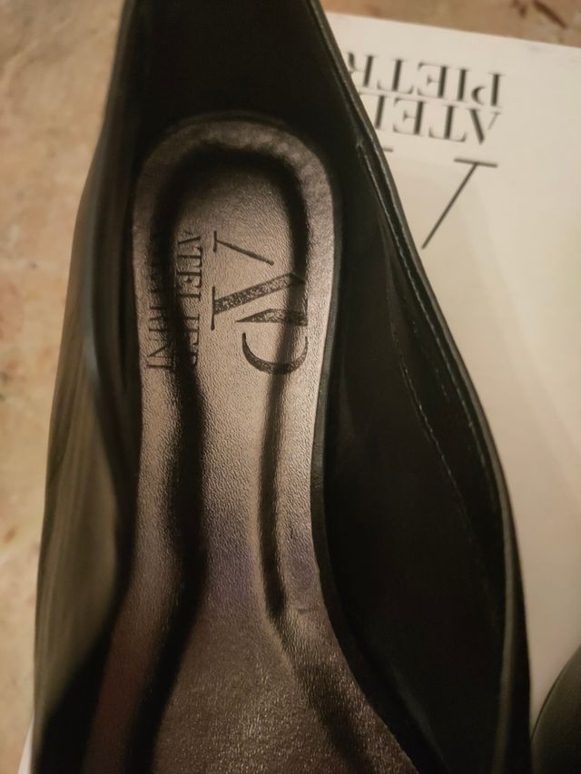 Scarpe Atelier Pietrini in pelle nere