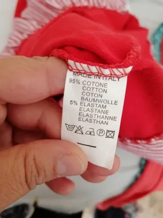 Vestido rojo con volantes