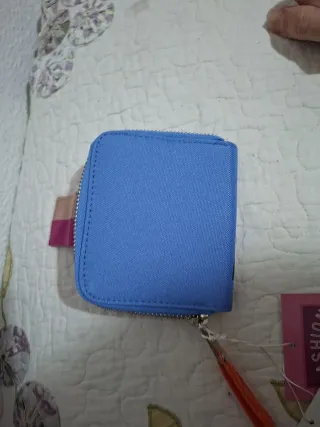 Cartera Jordi Labanda azul nueva, modelo Dakota.