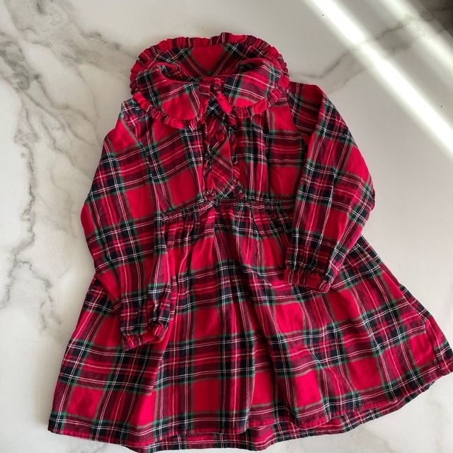 Vestido con chaleco niña 92 cm