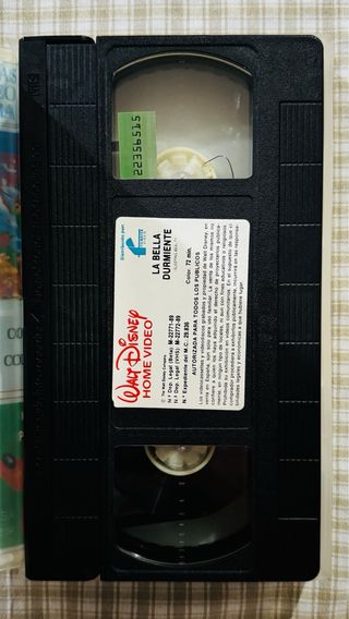 VHS DISNEY - LA BELLA DURMIENTE