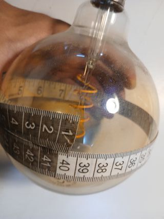 Lâmpada LED Vintage Casa Vidro