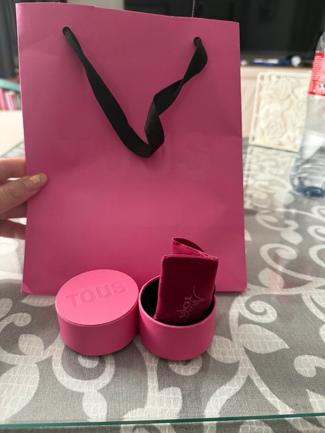 Conjunto Tous Oso Negro y Dorado