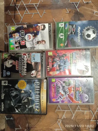 Pacchetto di giochi PSP e PC: FIFA 13, Call of Duty 2