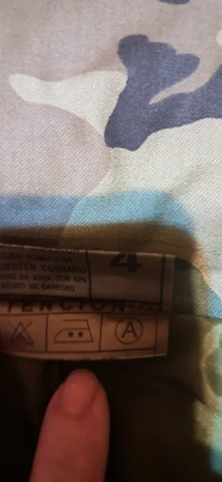 Chaquetón militar camuflaje