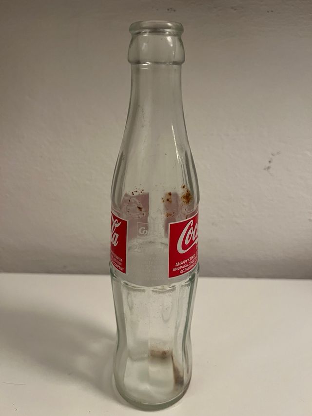 Bottiglia Coca Cola Grecia 1996