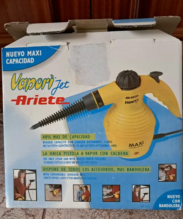 Limpiadora a vapor Ariete