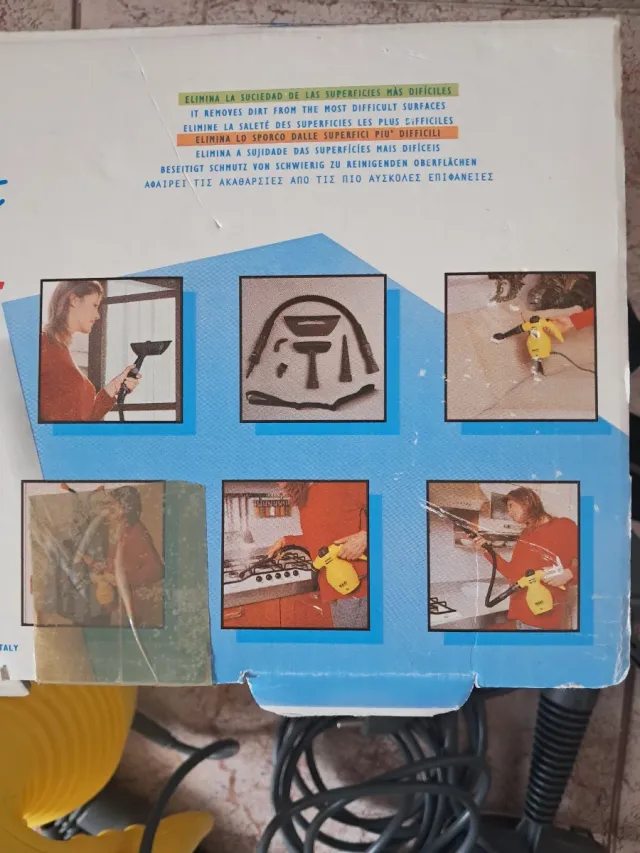 Limpiadora a vapor Ariete