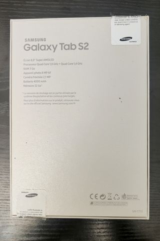 Samsung Galaxy Tab S2 8.0 Blanca