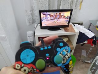 Mando Homer Simpson PS2 de terceros RARO