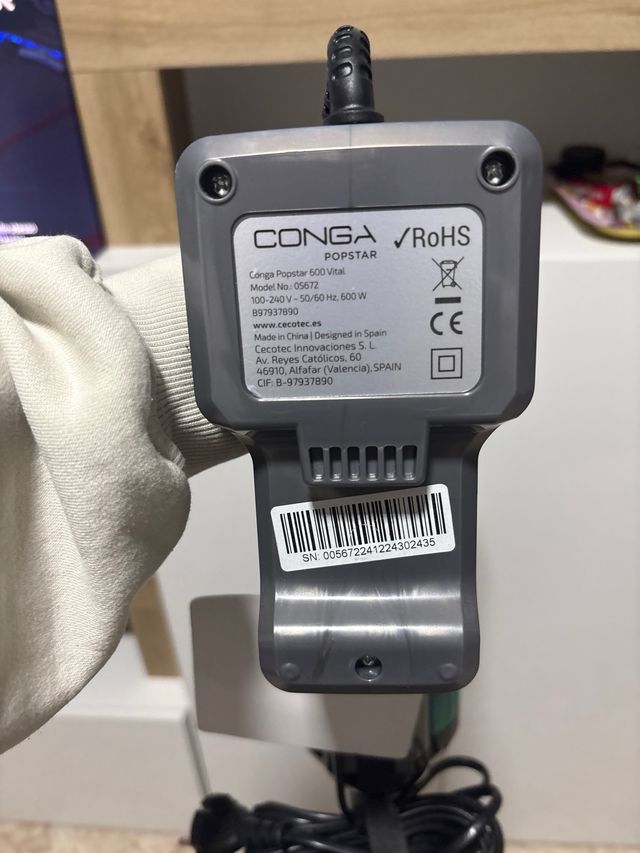 Conga PopStar 600 Vital Aspirador Escoba