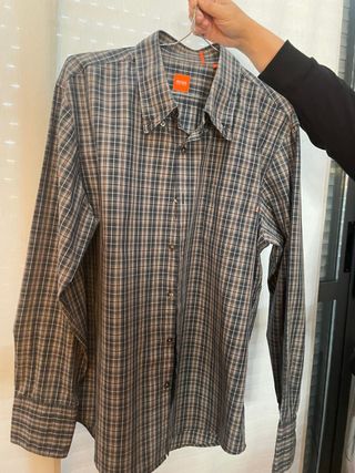 Camisa Hugo Boss Talla XL Cuadros