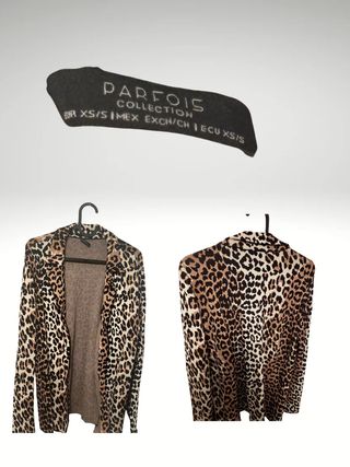 Parfois blazer efecto print XS/S nuevo sin etiquet