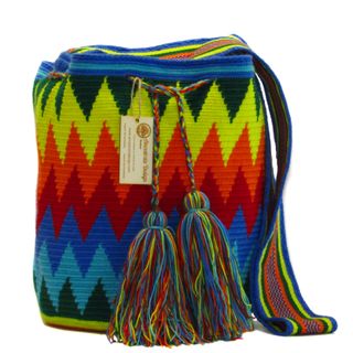 Mochila Wayuu Diseño Multicolor25