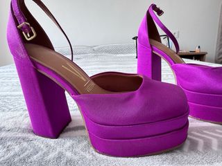 Zapatos de tacón Vizzano morados, un solo uso