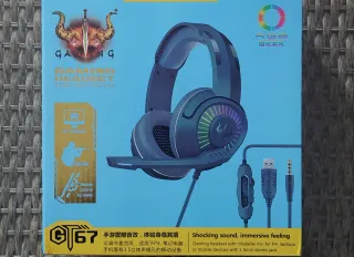 Cascos Gaming OVLENG RGB con Micrófono