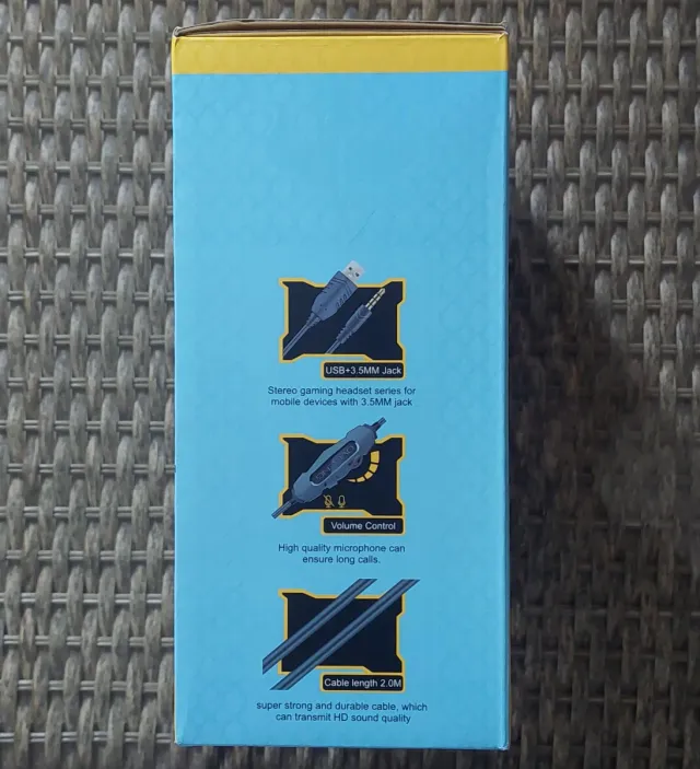 Cascos Gaming OVLENG RGB con Micrófono