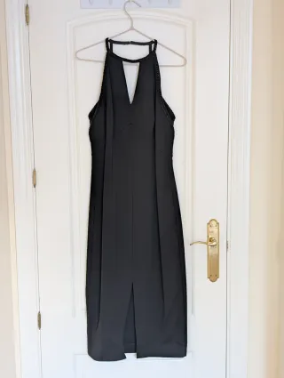 Vestido Noche Negro Twin Set