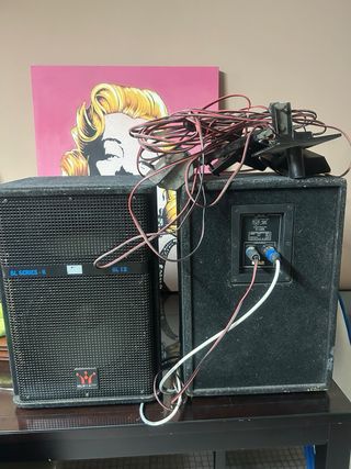 2 Altavoces Musicson BL 12 Negros