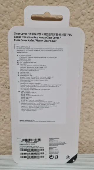 Custodia Samsung Galaxy S21+ Trasparente