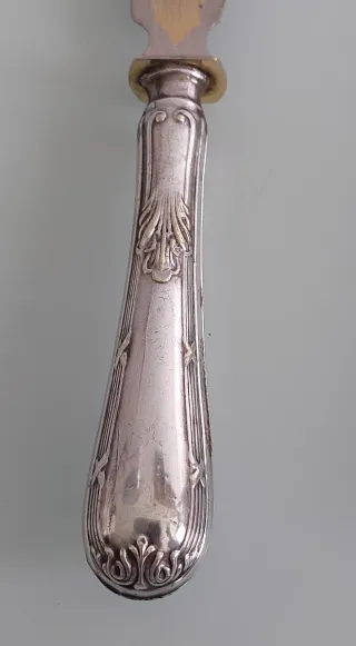 JUEGO CUBIERTOS POSTRE+ESTUCHE REGALO BODA AÑO 50