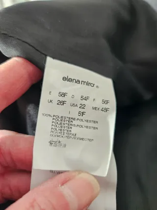 Blazer donna Elena Mirò nero