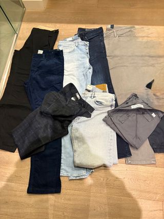 8 Pantalones Hombre Como Nuevos
