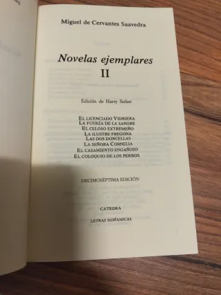 Novelas ejemplares II