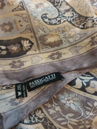 Fular  Passigatti 100% seda